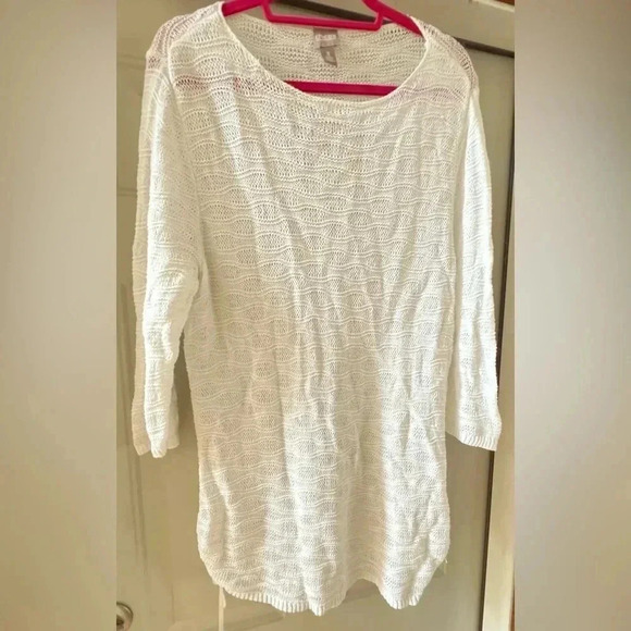 Chicos | ladies knit sweater. Size: Chicos 3/ Large 16-18 - Picture 1 of 13